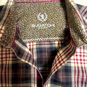 Bugatchi Plaid Classic Fit Shirt